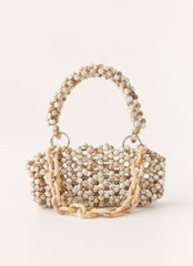 Poolside Muse Beaded Bag