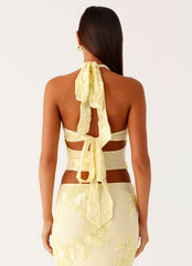 Radiate Halterneck Top