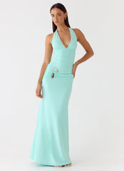 Rhia Halter Maxi Dress