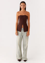 Riveria Strapless Top