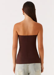 Riveria Strapless Top