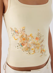 Rosamel Beaded Tank Top