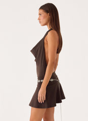 Rude Love Belt Mini Dress