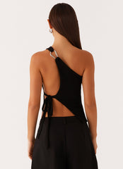 Safiya One Shoulder Top