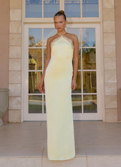 Samaria Halter Maxi Dress