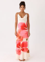 Samya Cowl Maxi Dress