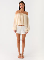 Sandali Off Shoulder Top