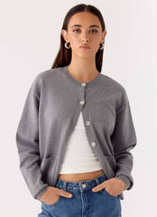 Sean Relaxed Knit Cardigan