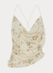 Seona Beaded Top