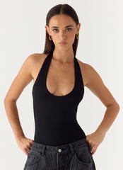 Set The Scene Halter Bodysuit
