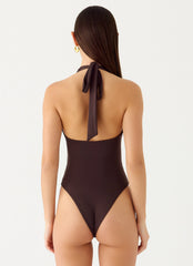 Set The Scene Halter Bodysuit