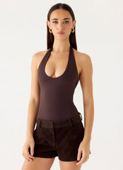 Set The Scene Halter Bodysuit