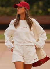 Signature Cropped Sweatshirt