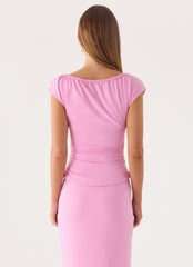 Small Moments Cap Sleeve Top