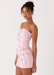 Solaire Strapless Corset Top