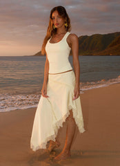 Suay Asymmetrical Midi Skirt