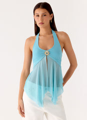 Sunbeam Mesh Top