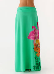 Blushing Bloom Maxi Skirt