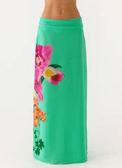 Blushing Bloom Maxi Skirt