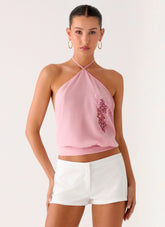 Sweet Skies Halter Top