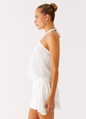 Switch Up Halter Mini Dress