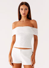 Tabby Off Shoulder Top