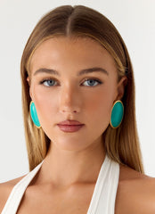 Tangerine Haze Earrings