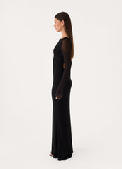 The After Party Backless Maxi Dress