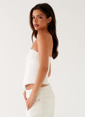 Tory Bustier Top