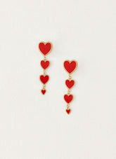 Trevi Heart Earrings