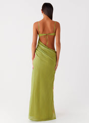 Tropic Rush Cut Out Maxi Dress