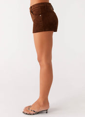 Tropics Low Rise Cord Mini Skort