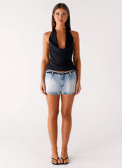 Unreal Denim Mini Shorts