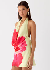 Varindra Cowl Mini Dress