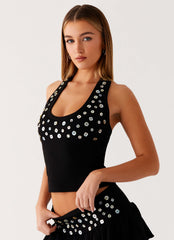 Vegas Nights Halter Neck Top