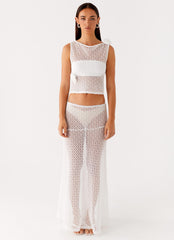 Velli Crochet Maxi Skirt