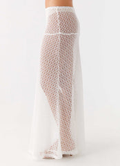 Velli Crochet Maxi Skirt