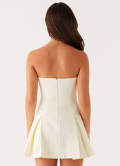 Victoria Strapless Mini Dress