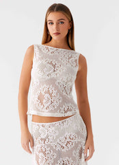 Virelle Lace Top