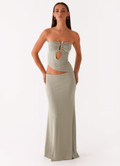 Wild Roses Maxi Dress