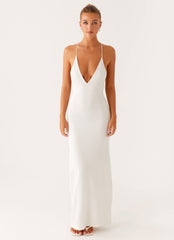 Yalina Knit Maxi Dress