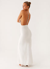 Yalina Knit Maxi Dress