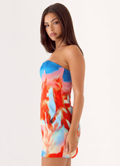 Yuha Strapless Mini Dress
