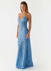 Zelella Crochet Maxi Dress