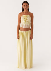 Zaya Backless Top
