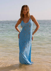 Zelella Crochet Maxi Dress