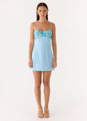 Zion Beaded Micro Mini Dress