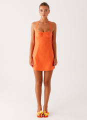 Contessa Halter Mini Dress