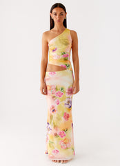 Seranella One Shoulder Maxi Dress