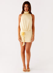 Birdie Halterneck Mini Dress